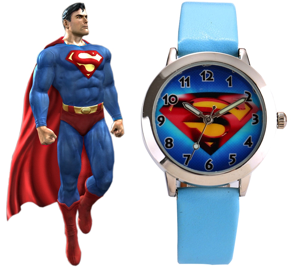 Detské hodinky so Supermanom
