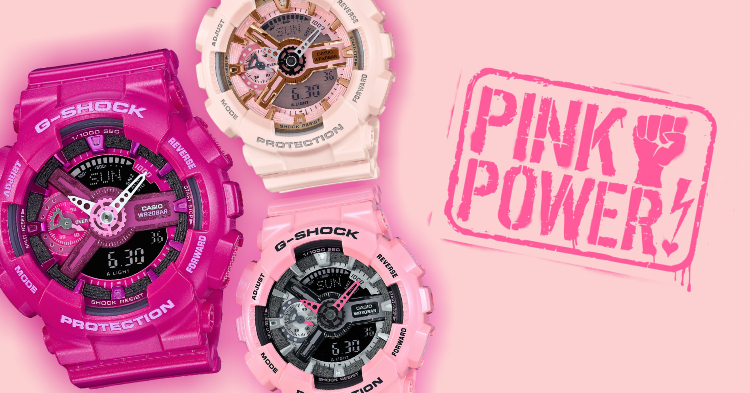Casio věří růžové jako nikdy dosud. Viděli jste už růžové G-Shock?