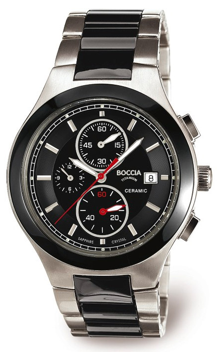 Keramické hodinky Boccia Titanium