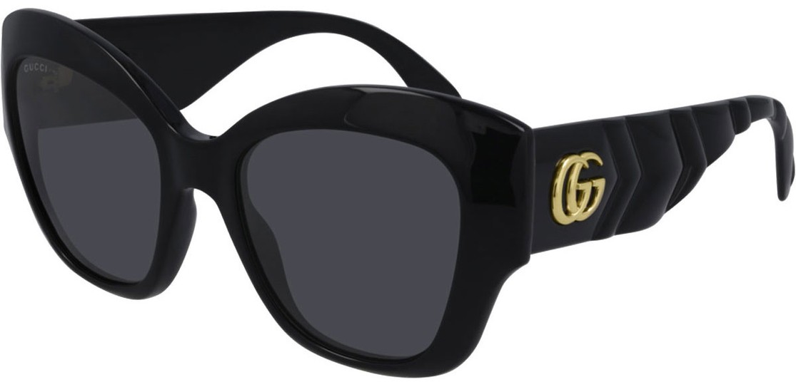 Gucci Cat Eye Sunglasses GG0808S 001