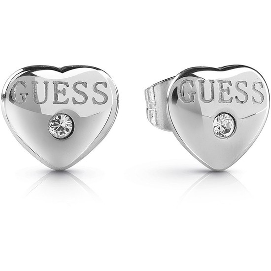 GUESS NEVER WITHOUT HEART EARRINGS UBE28076