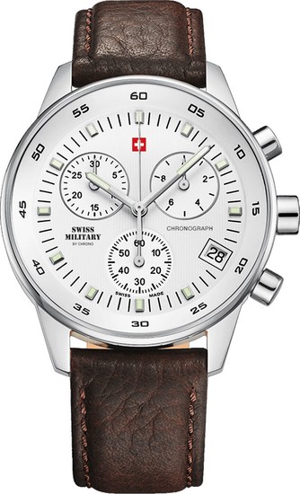 SWISS MILITARY BY CHRONO Ultimate Classic Military Chronograph Watch SM30052.04