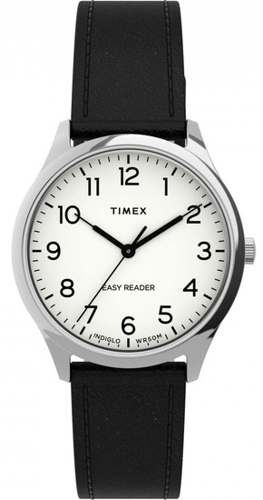 TIMEX Easy Reader Gen1 32mm Leather Strap Watch TW2U21700