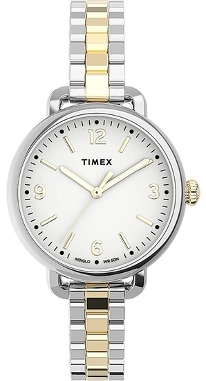 TIMEX Standard Demi 30mm Stainless Steel Bracelet Watch TW2U60200