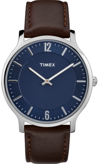 TIMEX Metropolitan Mens 40mm Leather Watch TW2R49900