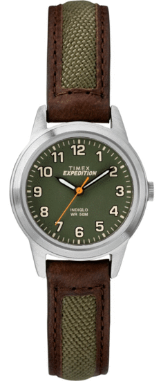 TIMEX Expedition Field Mini 26mm Leather Strap Watch TW4B12000