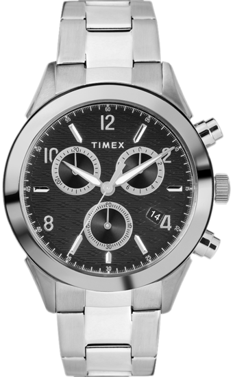 TIMEX Torrington Chronograph 40mm Stainless Steel Watch TW2R91000