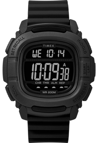 TIMEX BST.47 47mm Silicone Strap Watch TW5M26100