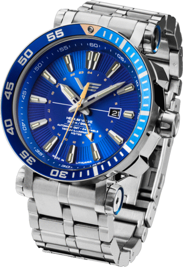 VOSTOK-EUROPE ENERGIA ROCKET AUTOMATIC GMT FUNCTION NH34-575A716B