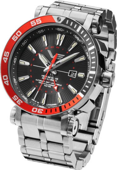 VOSTOK-EUROPE ENERGIA ROCKET AUTOMATIC GMT FUNCTION NH34-575A717B