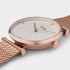 CLUSE TRIOMPHE MESH ROSE GOLD  WHITE GIFT BOX CG0108208001