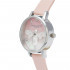 Olivia Burton Sparkle Bee Pearl Pink & Silver Watch OB16GB09