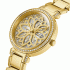 GUESS GOLD TONE CASE GOLD TONE STAINLESS STEEL WATCH GW0528L2